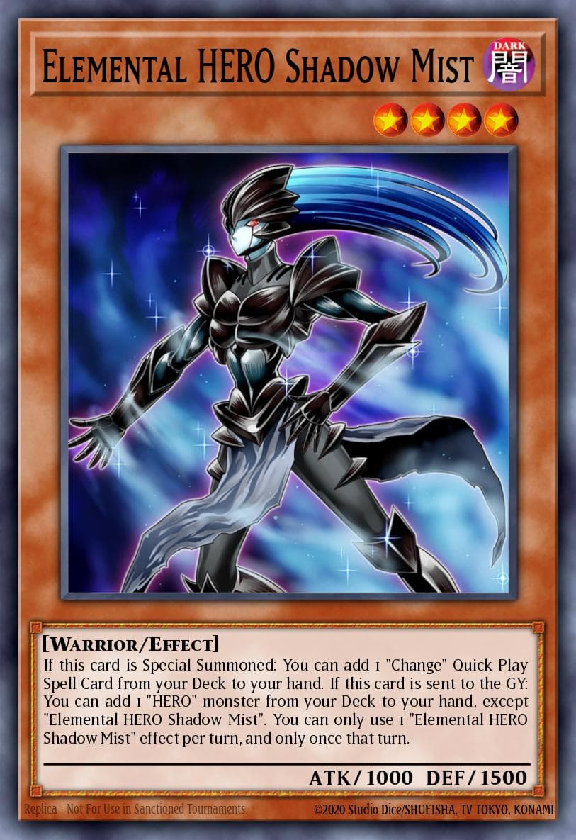 Elemental HERO Shadow Mist #SDHS-EN001