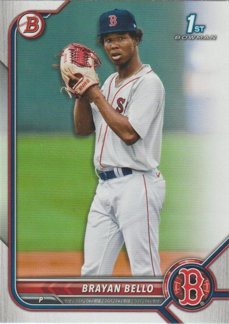 Brayan Bello 2022 bowman Bowman