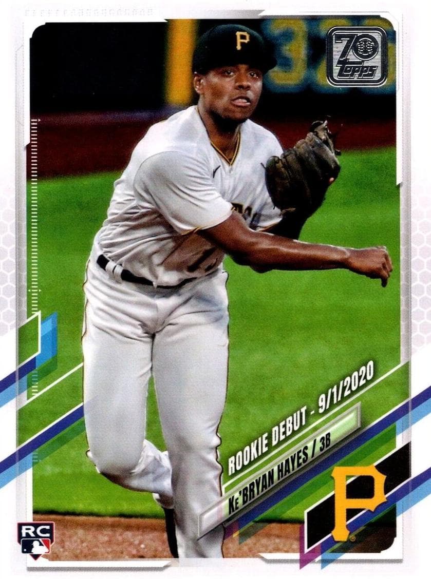Ke'Bryan Hayes 2021 topps Topps Update