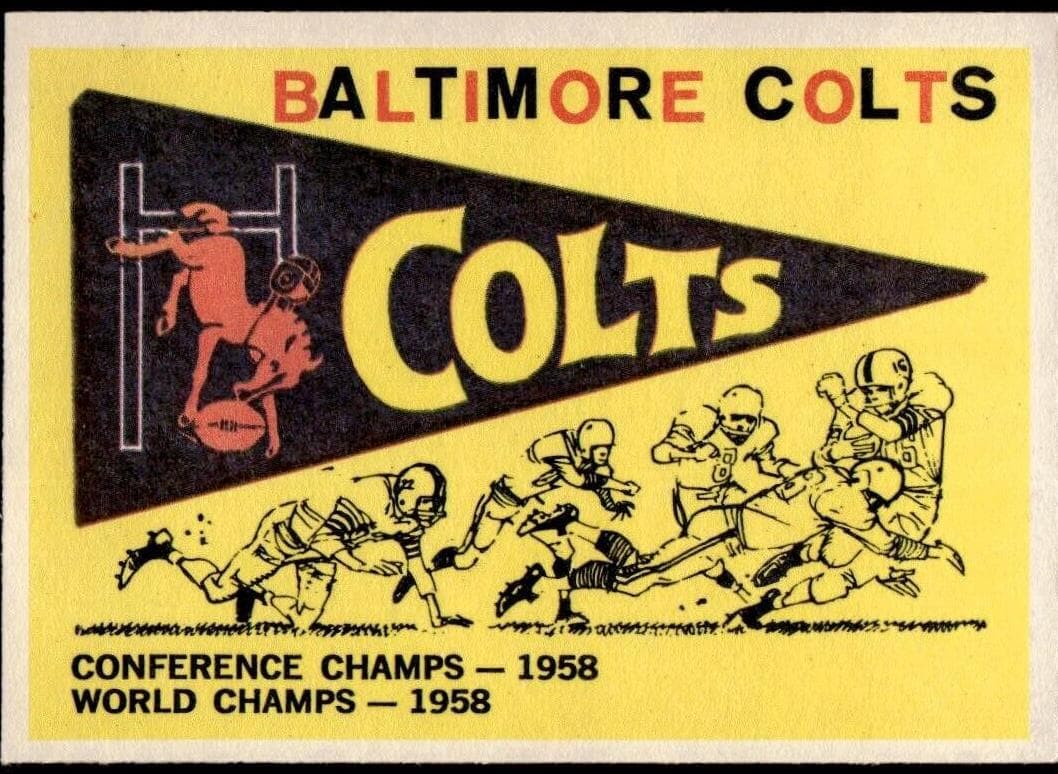 Colts Pennant #68