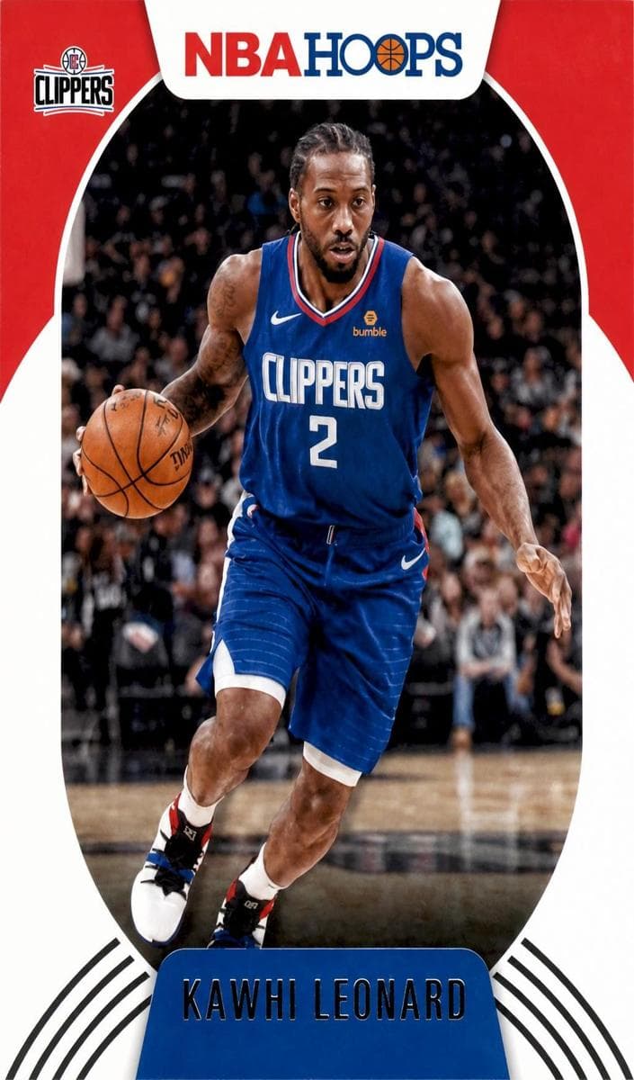 Kawhi Leonard 2020 panini Hoops Winter