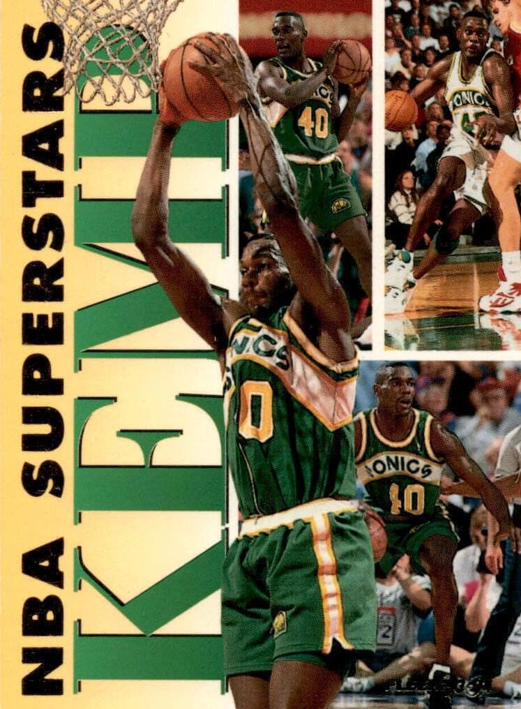 Shawn Kemp 1993 fleer Fleer