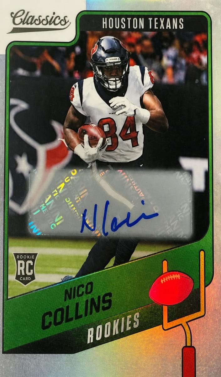 Nico Collins 2021 panini