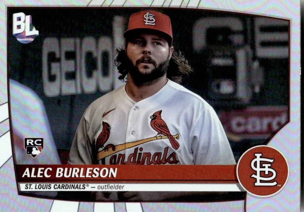 Alec Burleson 2023 topps Topps Big League