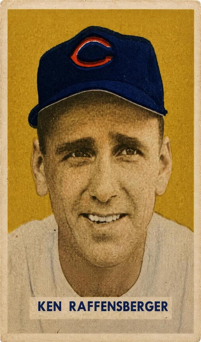 Ken Raffensberger 1949 bowman Bowman