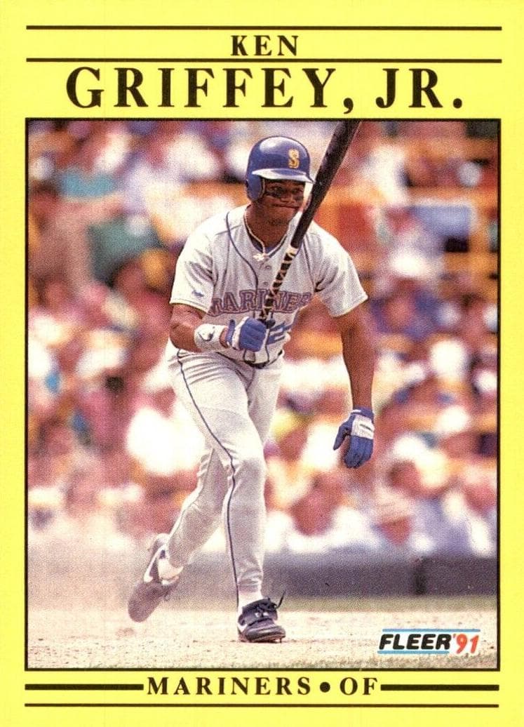 Ken Griffey, Jr. 1991 fleer Fleer