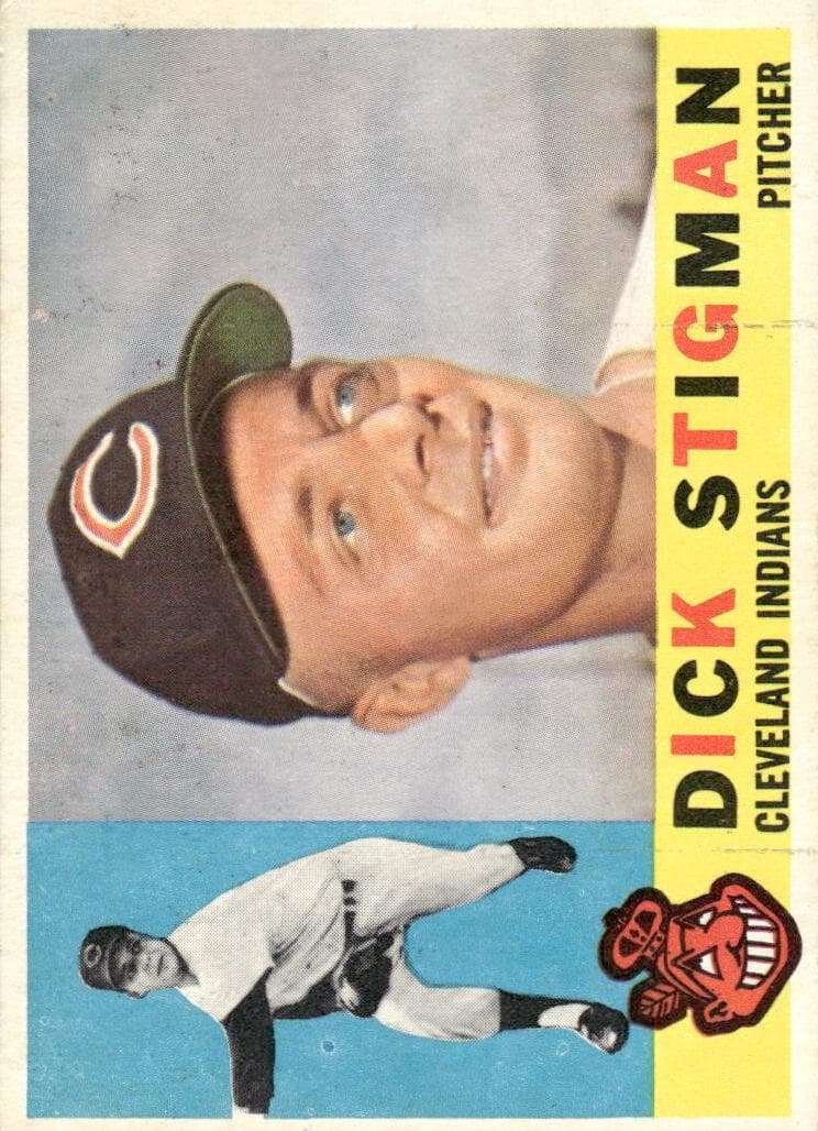 Dick Stigman 1960 topps Topps