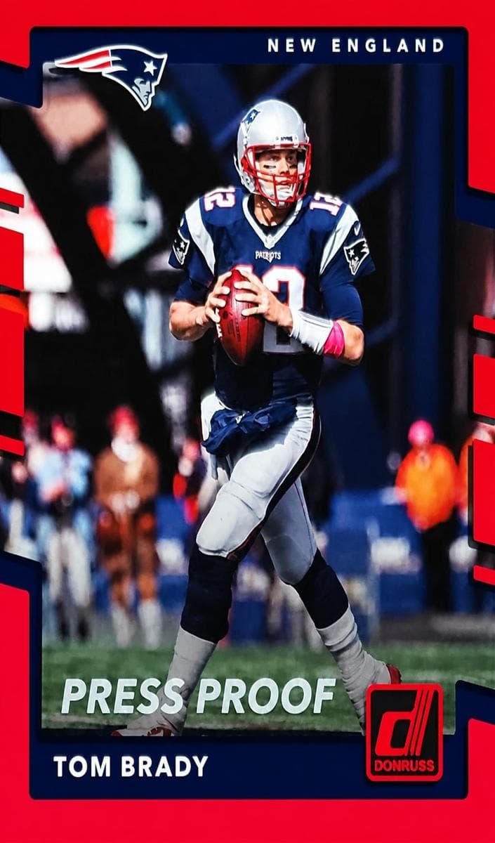 Tom Brady 2017 panini
