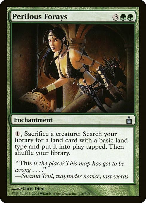 Perilous Forays 2024 Magic: The Gathering Ravnica Remastered Retro Frame