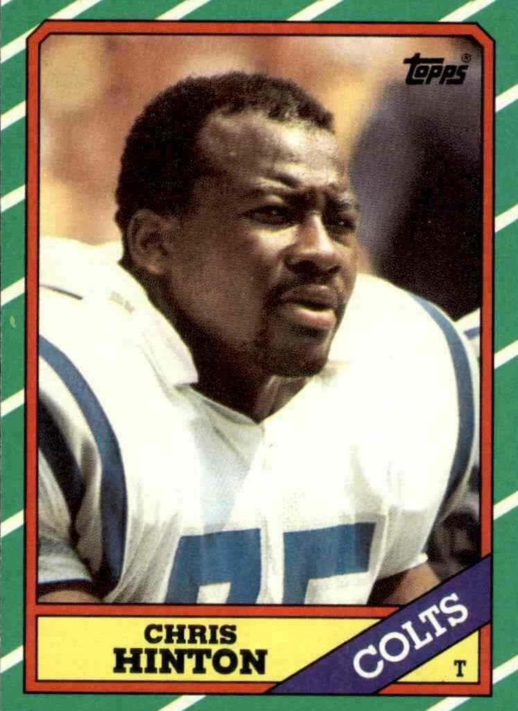 Chris Hinton trading card