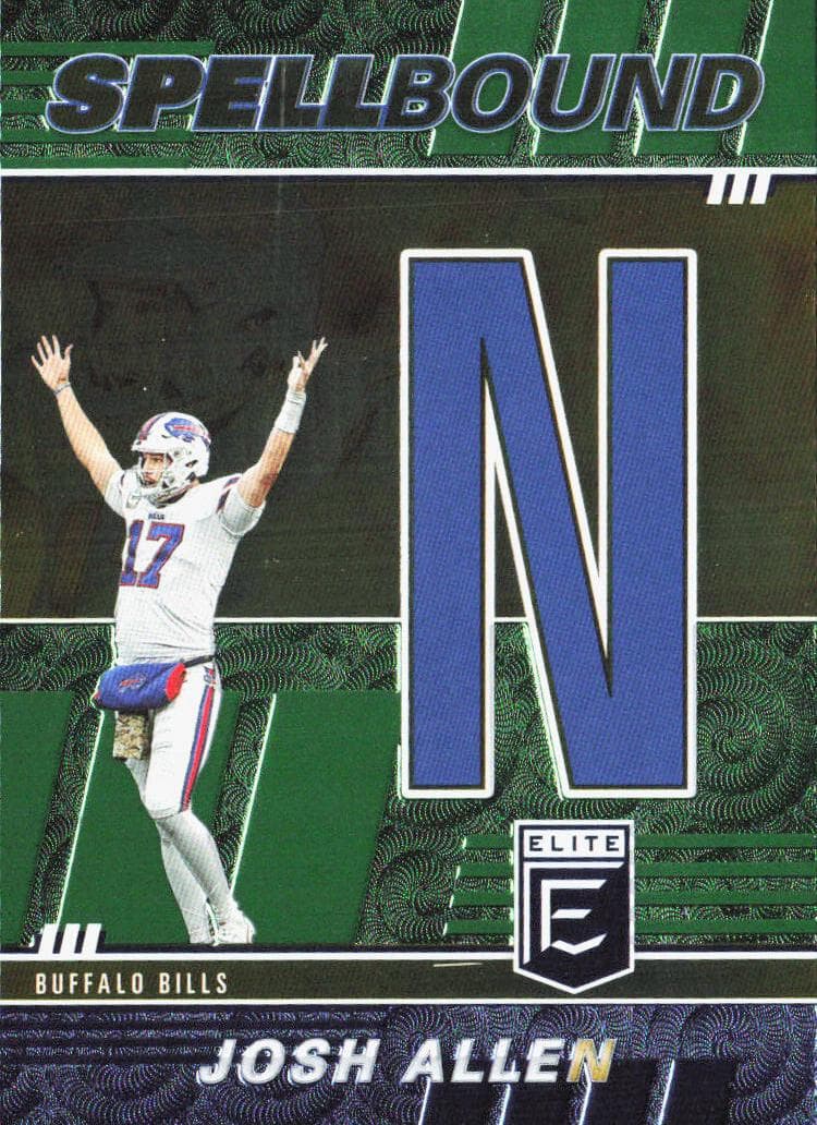 Josh Allen 2022 panini Donruss Elite