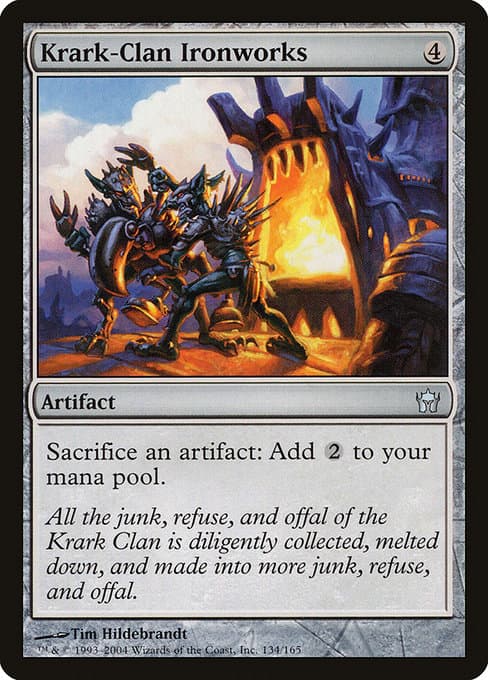 Krark-Clan Ironworks 2004 Magic: The Gathering Fifth Dawn