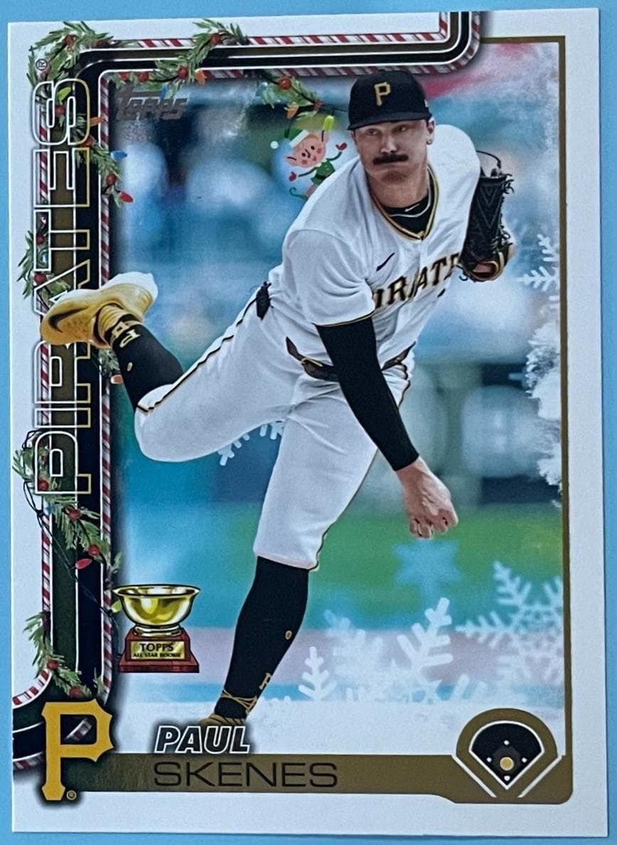 Paul Skenes 2025 topps Topps Holiday