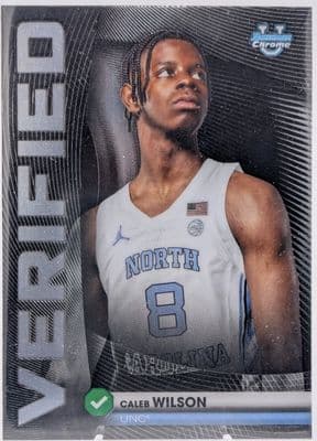 Caleb Wilson 2025 bowman Bowman Verified - Refractor