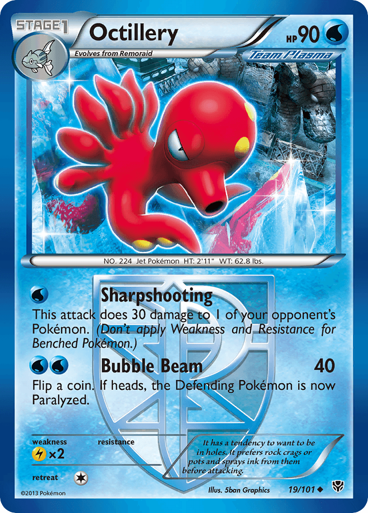 Octillery 2013 Pokemon Plasma Blast