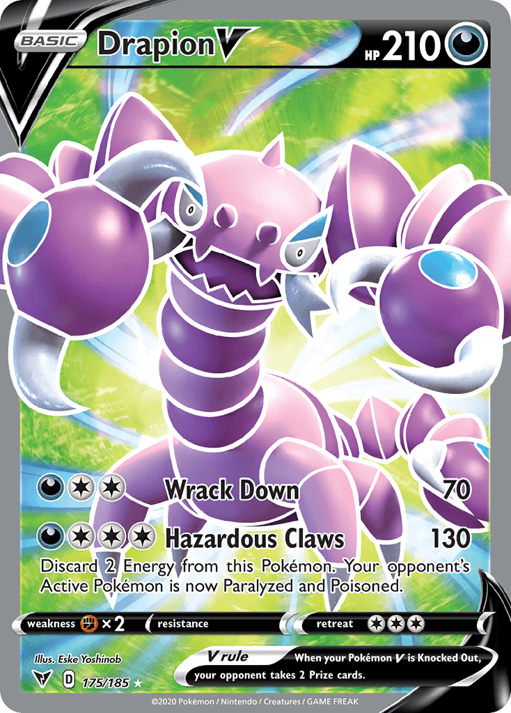 Drapion V 2020 Pokemon