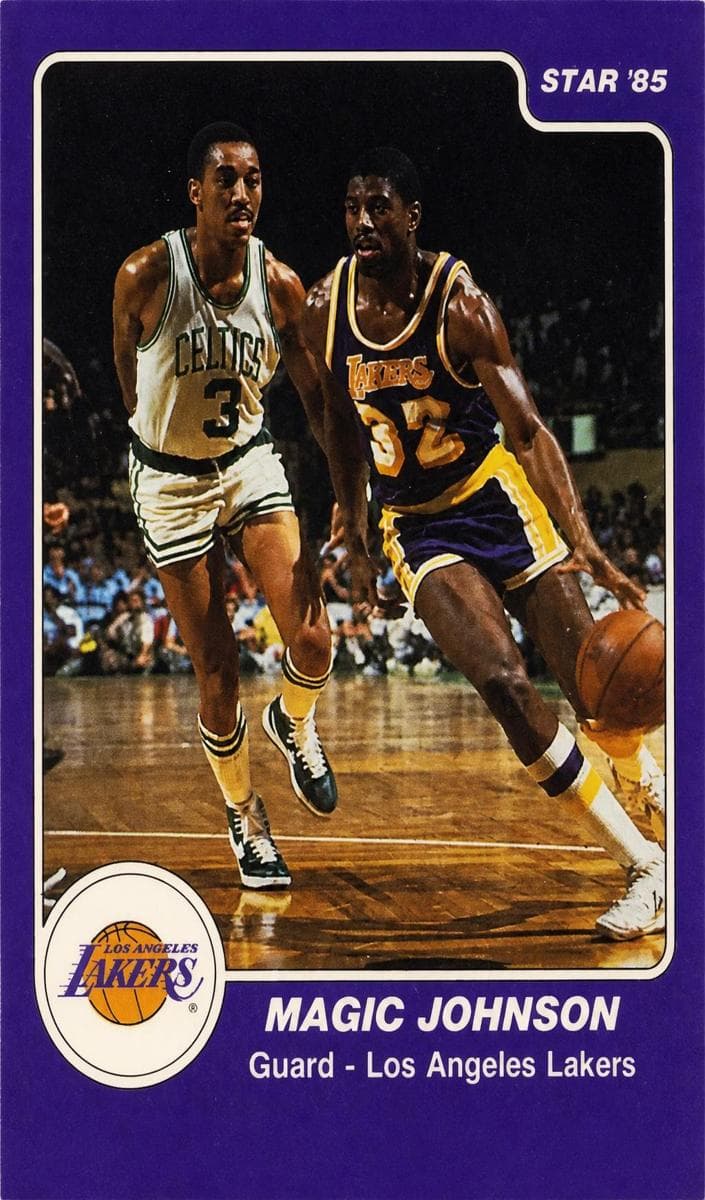 Magic Johnson 1984 unknown