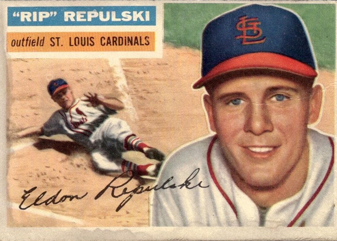Rip Repulski 1956 topps Topps