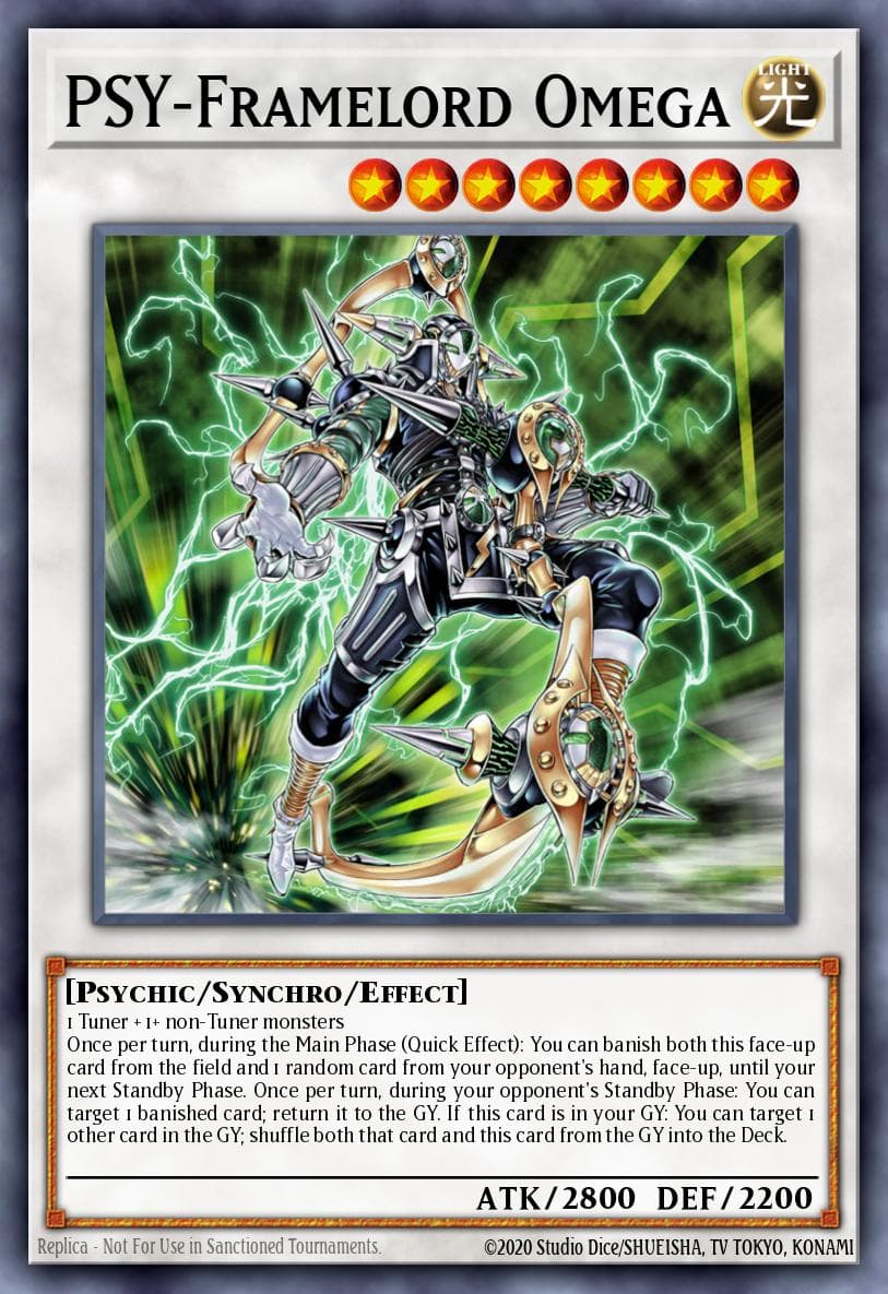 PSY-Framelord Omega 2015 Yu-Gi-Oh! High-Speed Riders