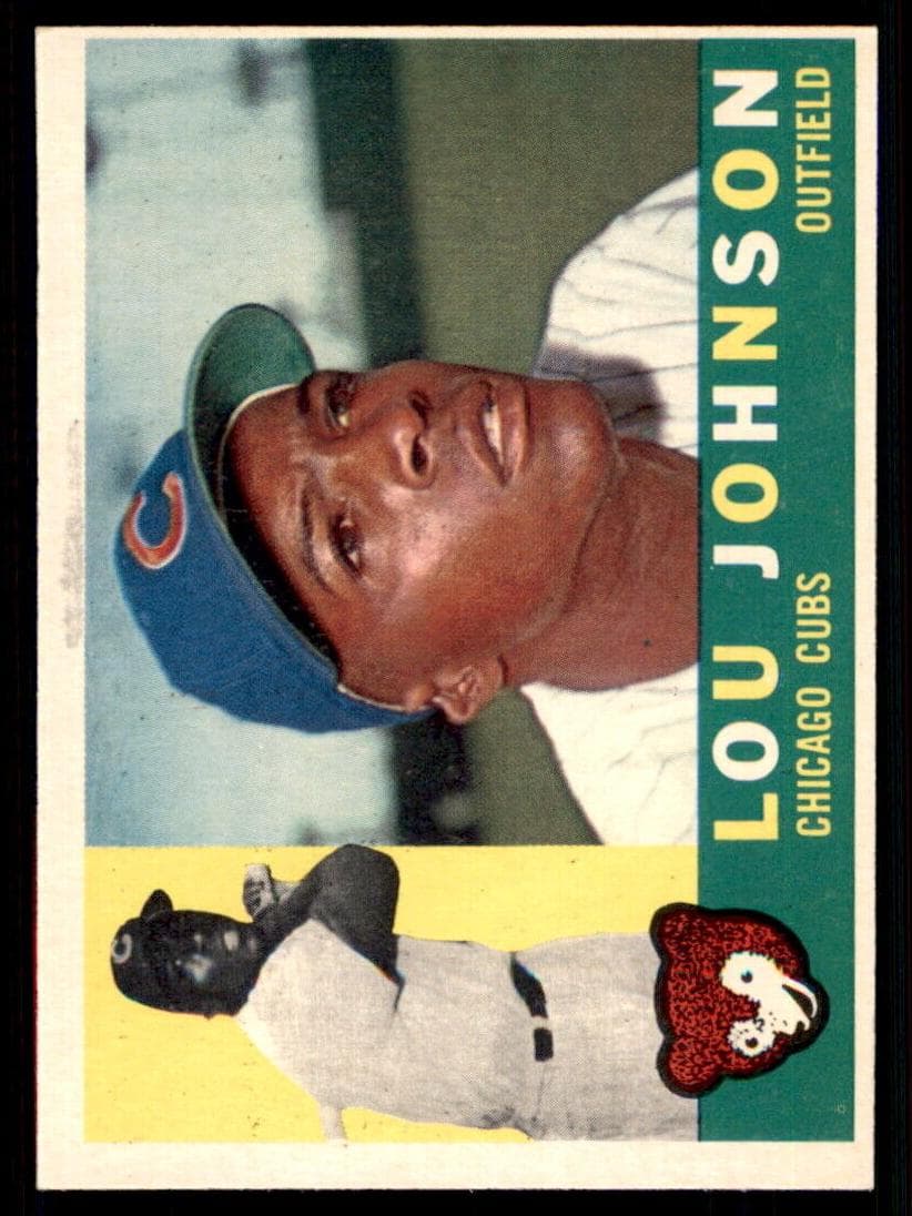 Lou Johnson 1960 topps Topps