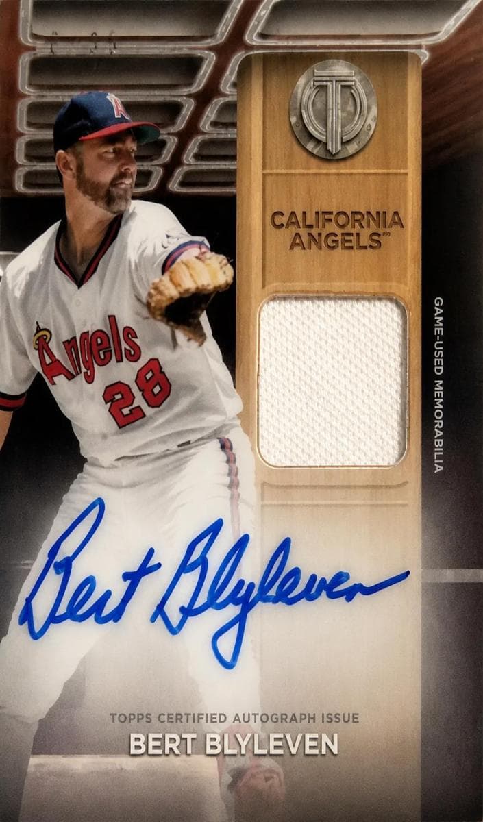 Bert Blyleven 2024 topps Topps Tribute
