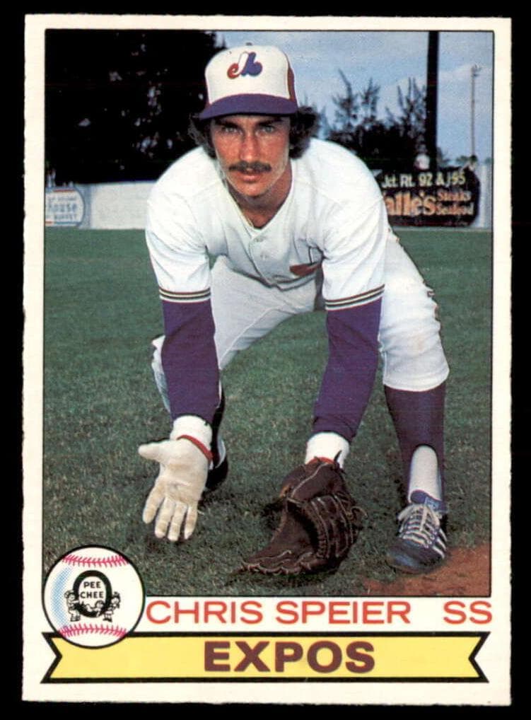 Chris Speier 1979 topps