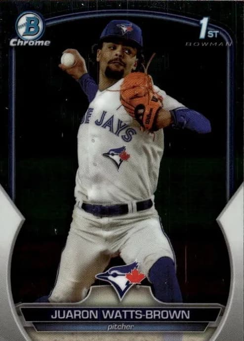 Juaron Watts-Brown 2023 bowman Bowman Draft