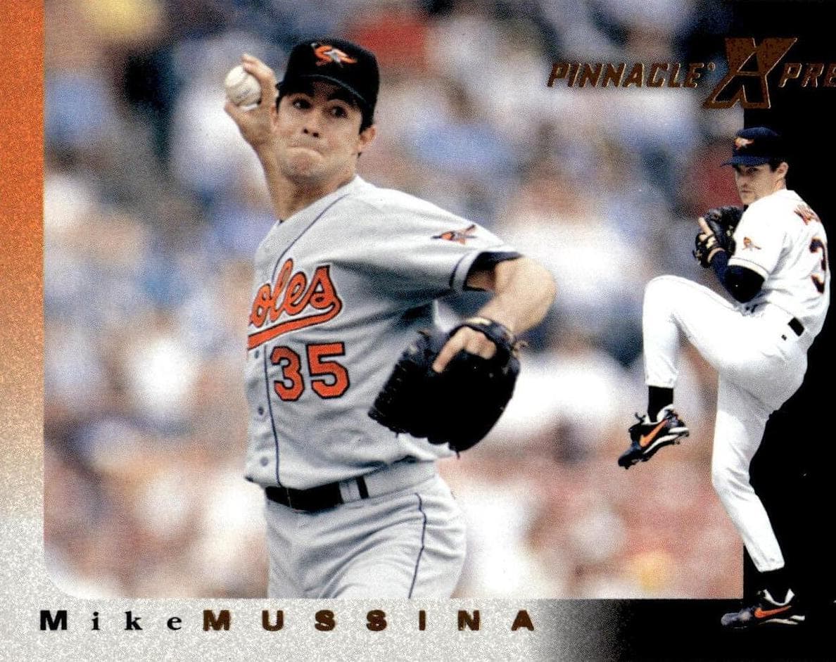 Mike Mussina 1997 unknown Pinnacle X-Press