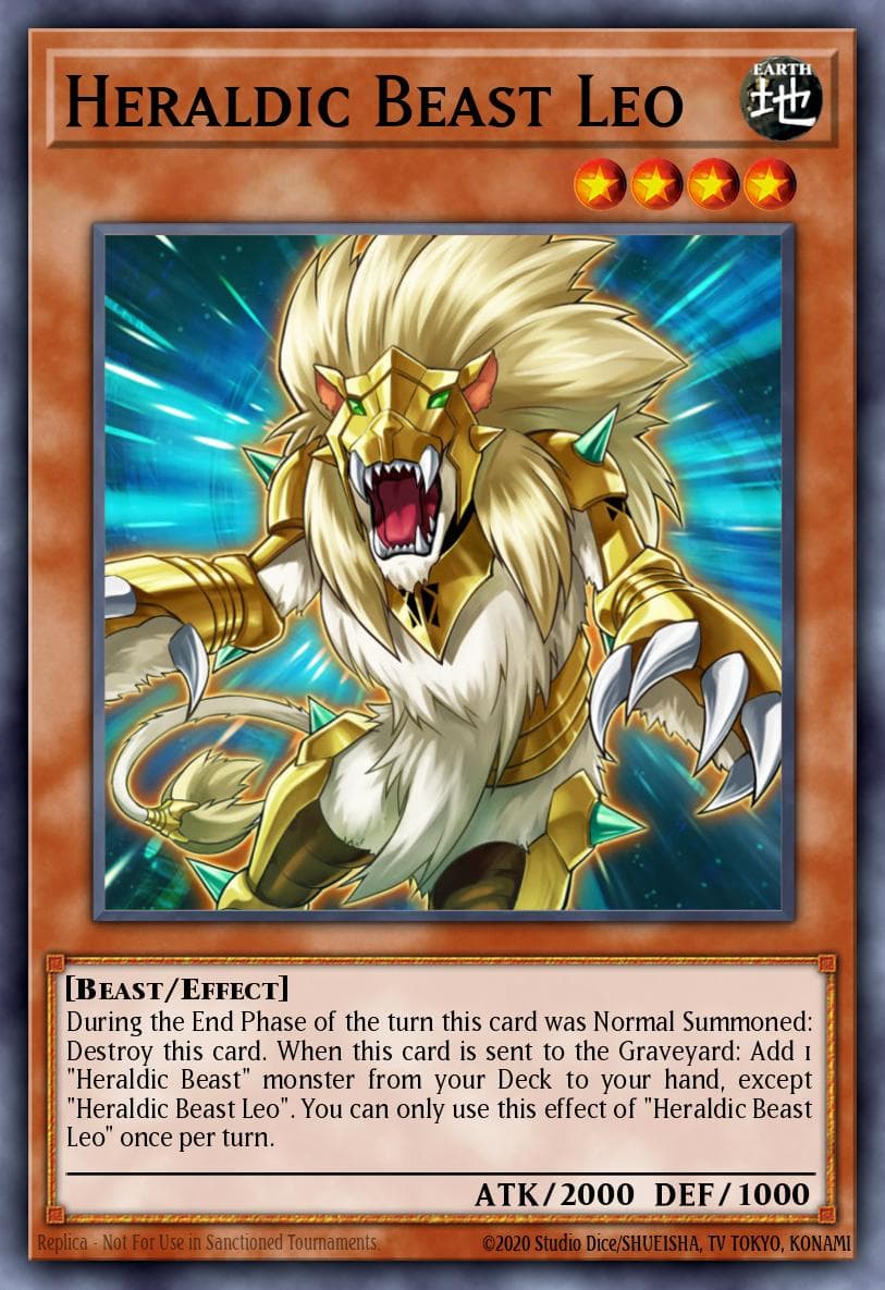 Heraldic Beast Leo #CBLZ-JP017