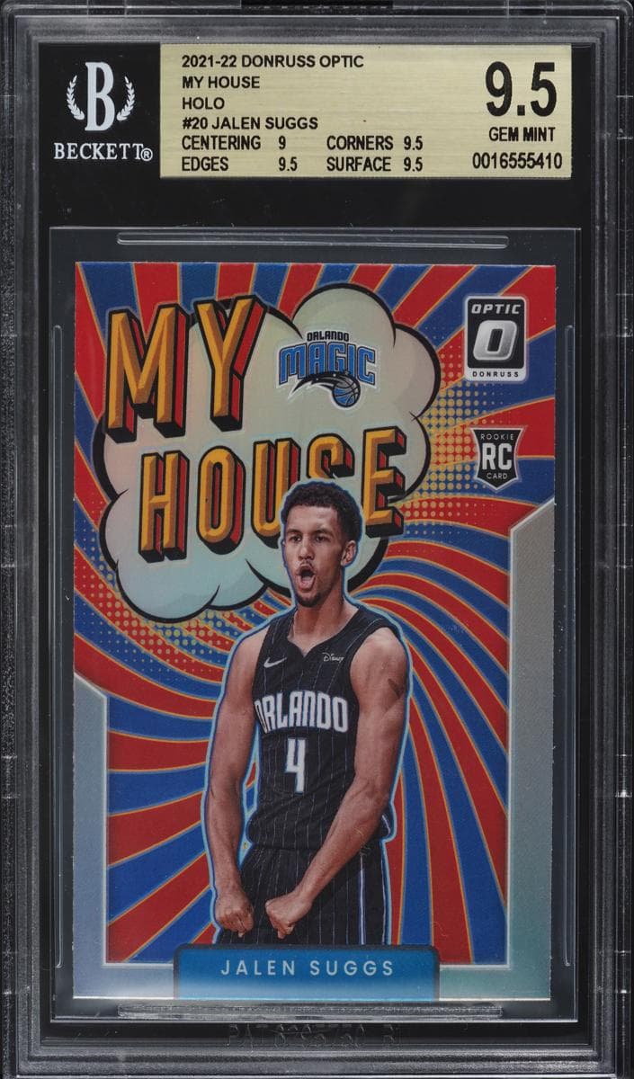 Jalen Suggs 2021 panini Panini One and One