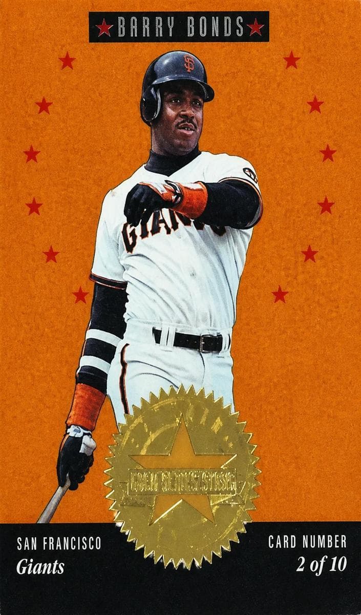 Barry Bonds 1994 leaf Leaf