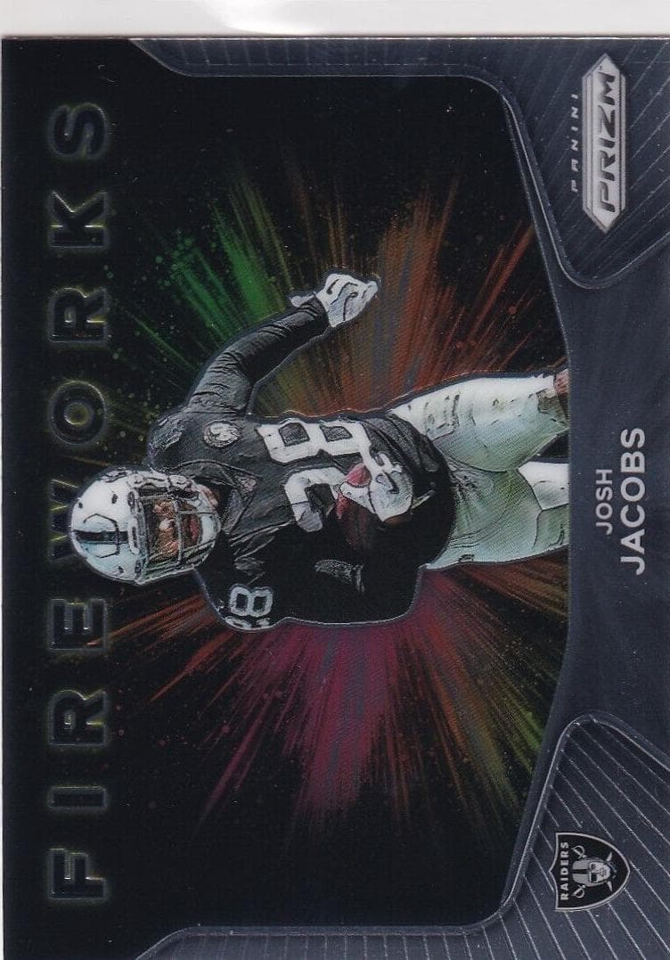 Josh Jacobs 2020 panini Panini Prizm