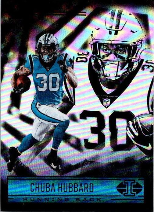 Chuba Hubbard 2021 panini