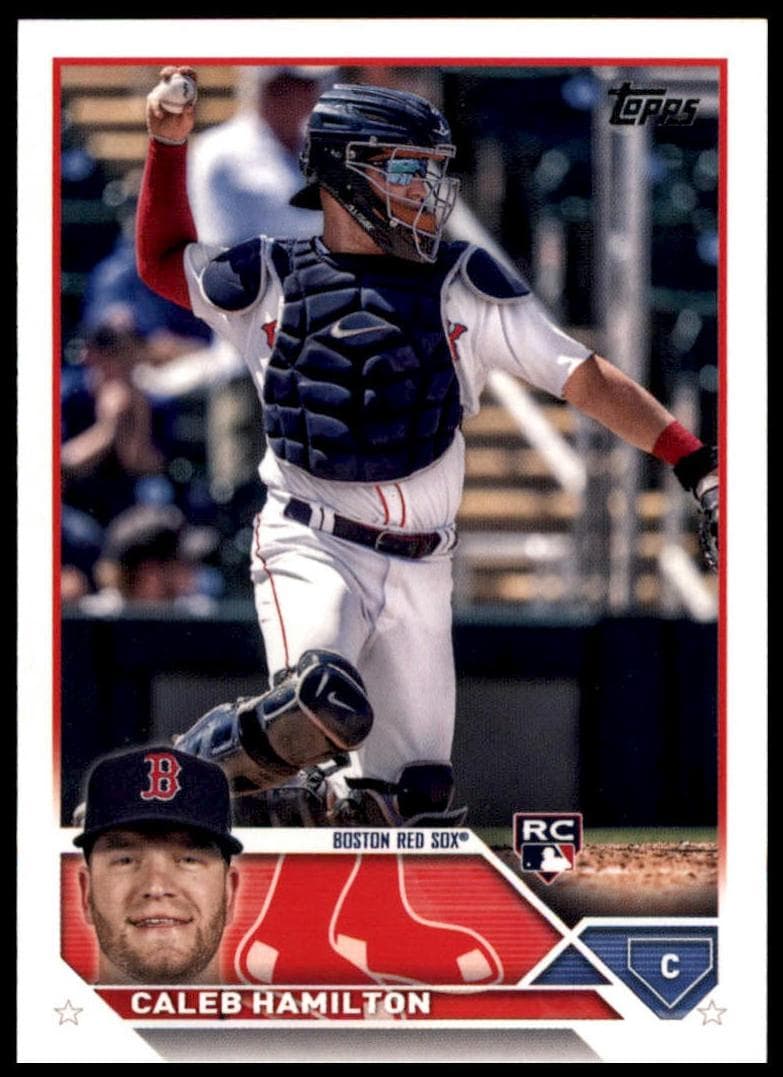 Caleb Hamilton trading card