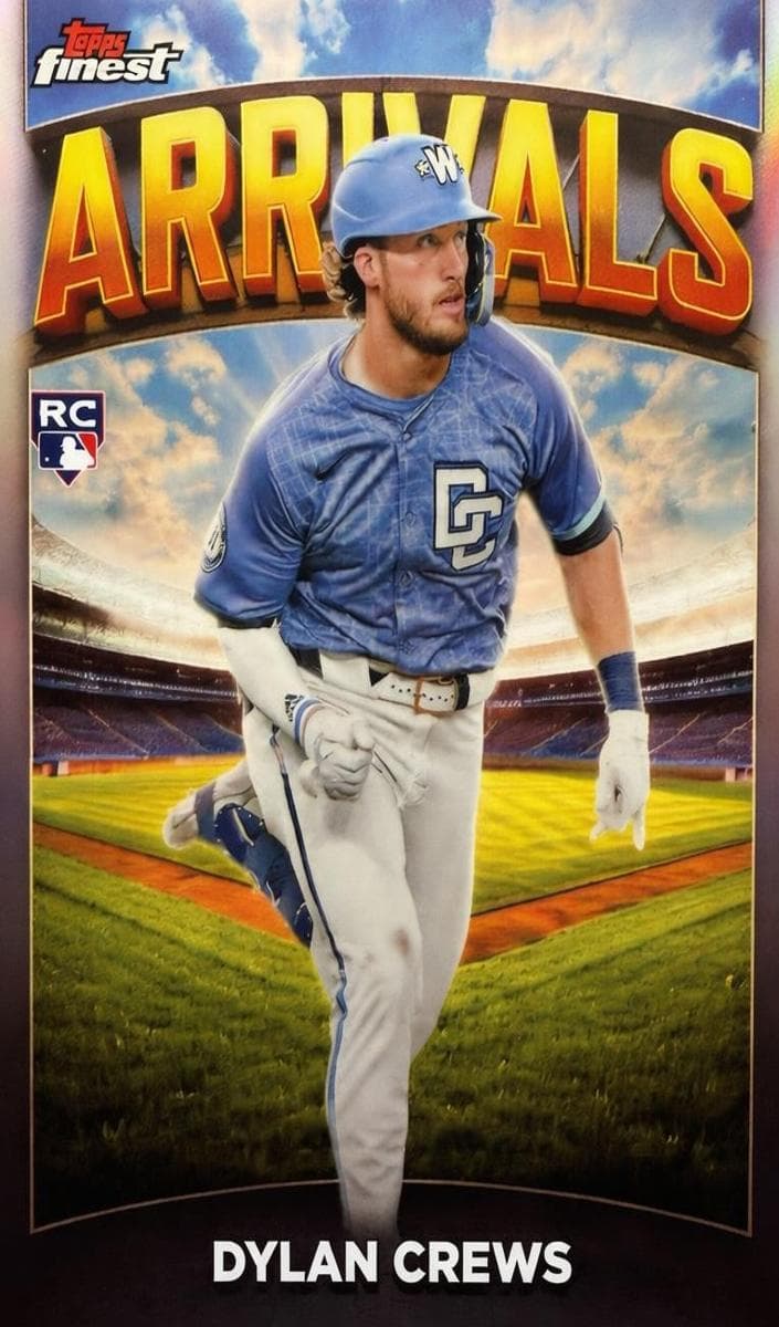 Dylan Crews 2025 topps Topps Finest