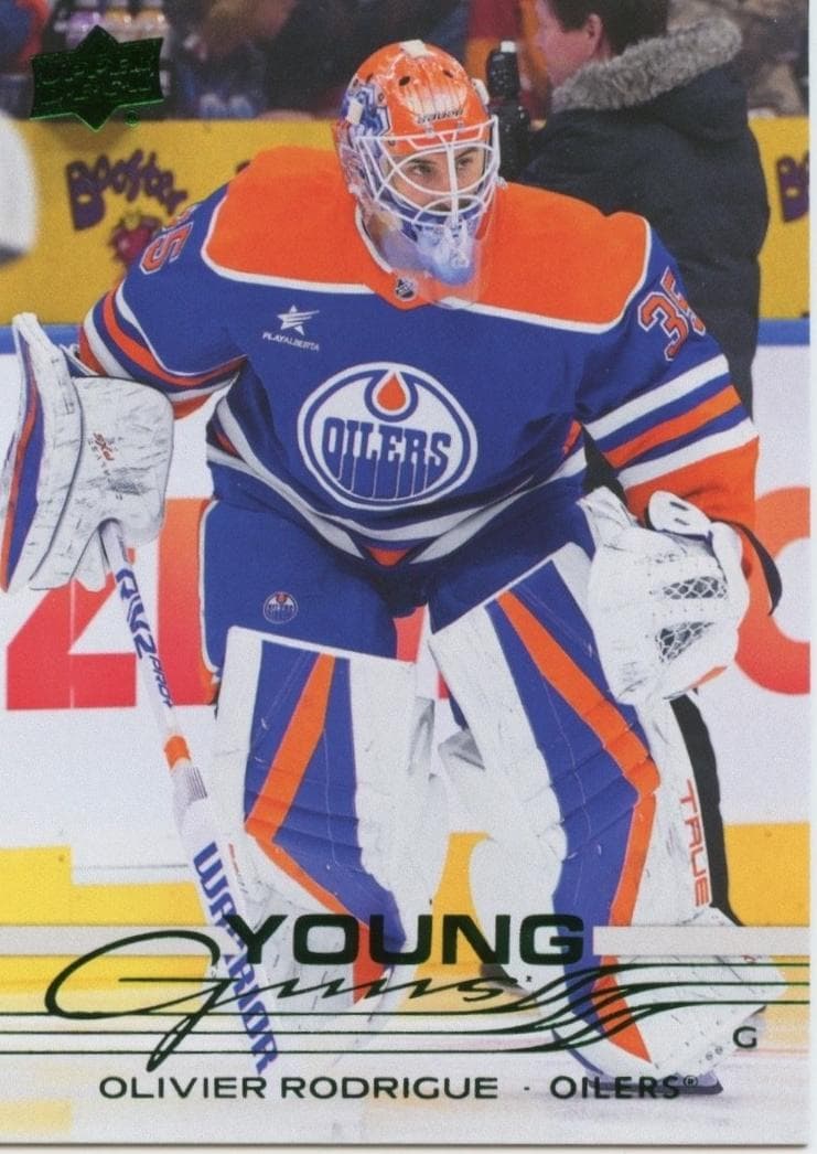 Olivier Rodrigue trading card