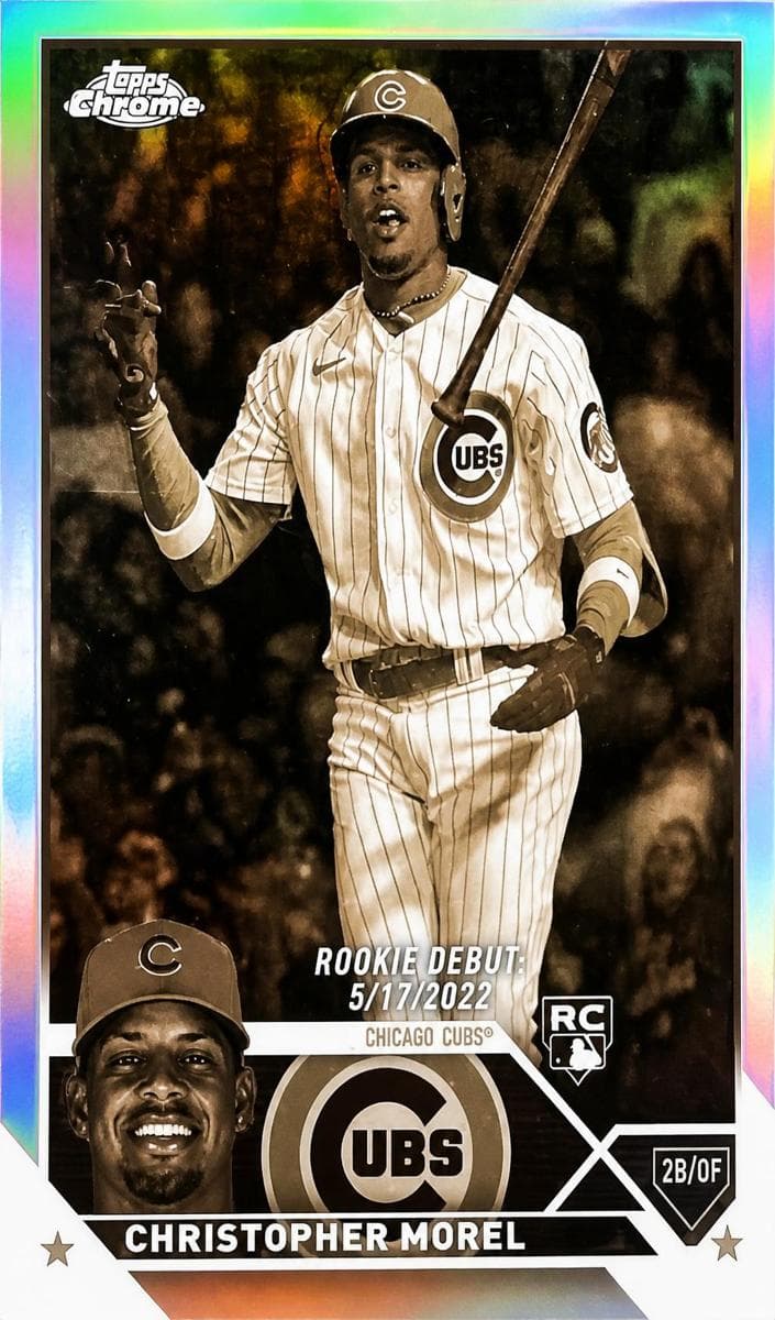 Christopher Morel 2023 topps Topps Chrome Update