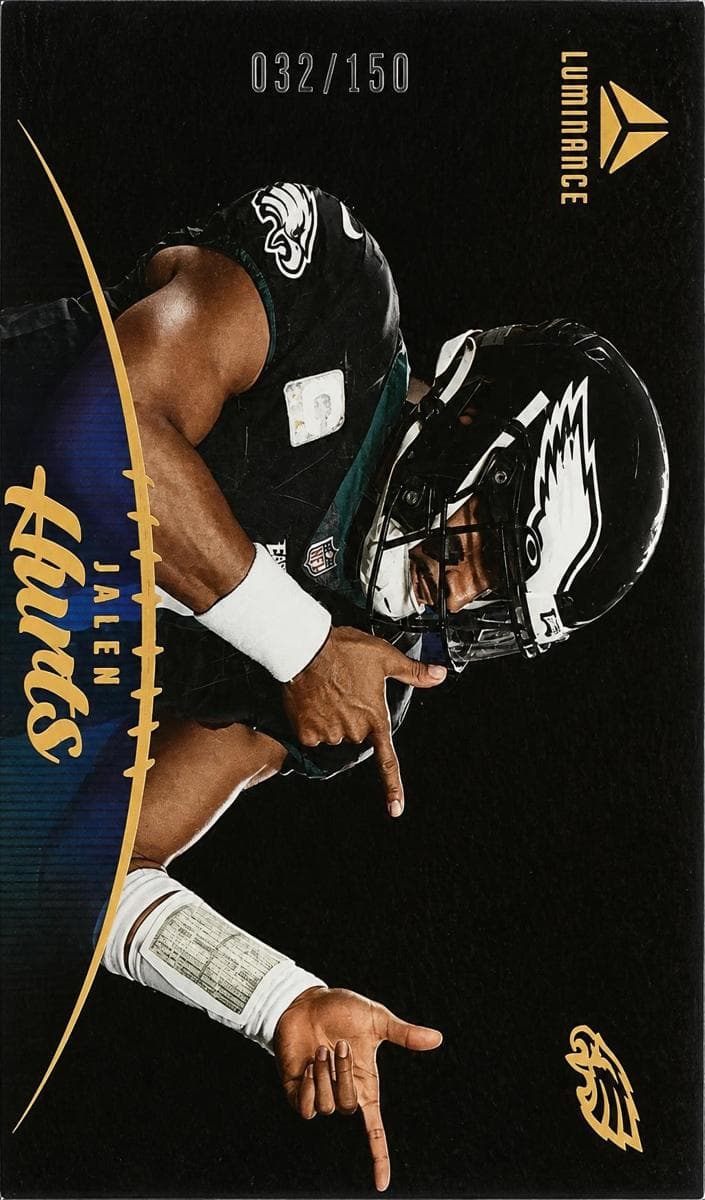 Jalen Hurts 2023 panini Panini Luminance