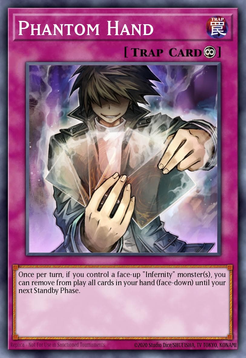 Phantom Hand 2020 Yu-Gi-Oh! The Shining Darkness