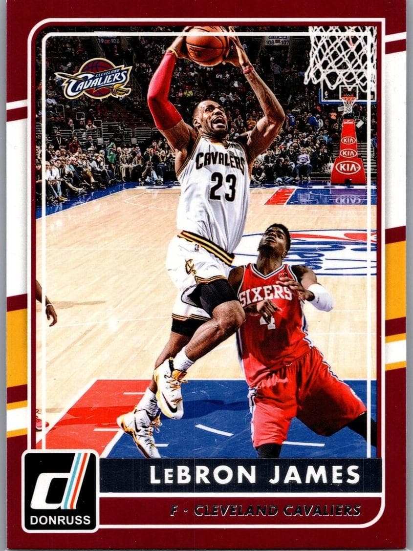 LeBron James 2015 panini
