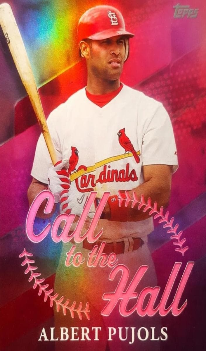 Albert Pujols 2025 topps Topps