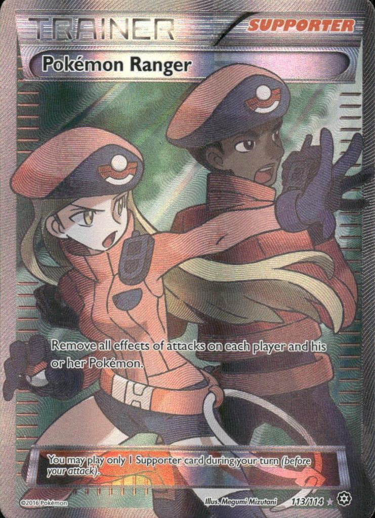 Pokémon Ranger trading card