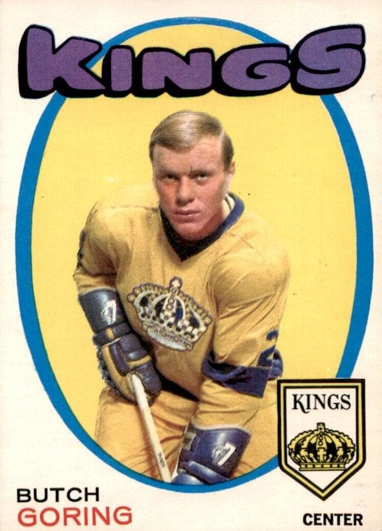Butch Goring 1971 topps O-Pee-Chee