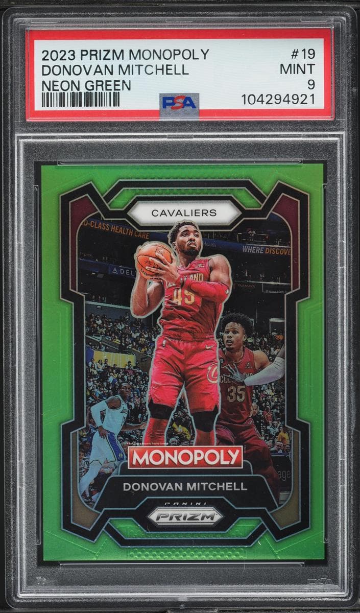 Donovan Mitchell 2023 panini Panini Prizm Monopoly