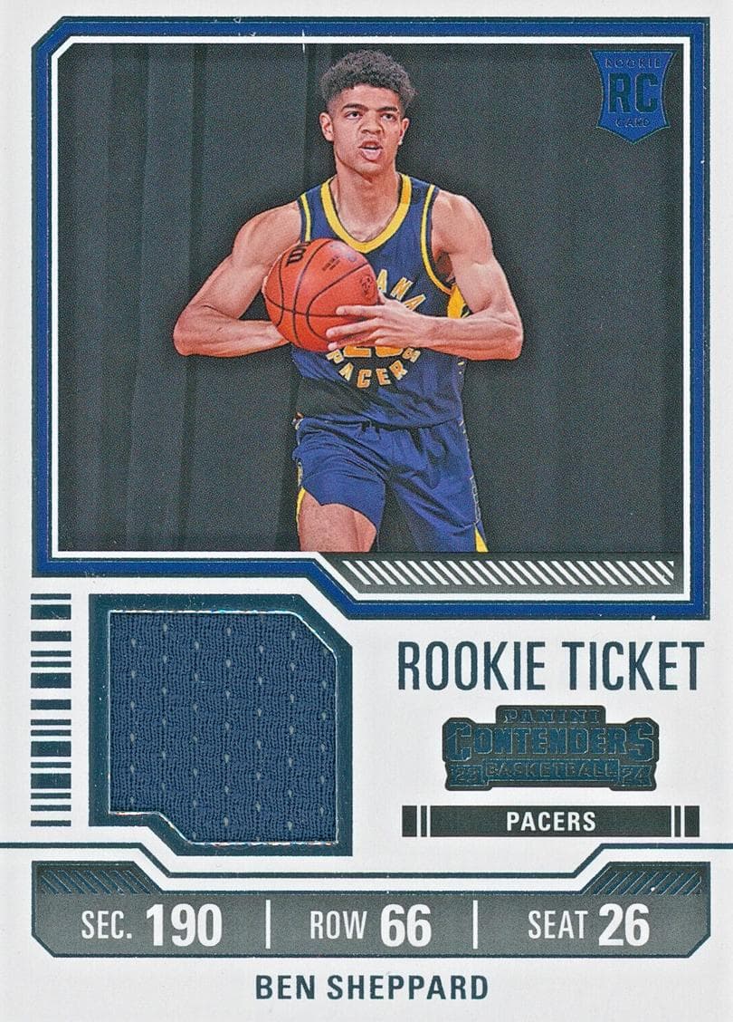 Ben Sheppard 2023 panini Panini Contenders