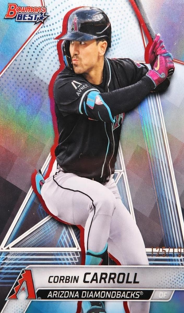 Corbin Carroll 2025 bowman Bowman Best