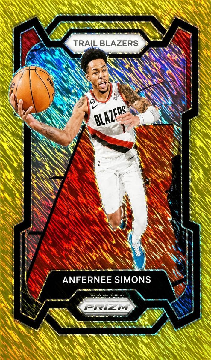 Anfernee Simons 2023 panini Panini Prizm
