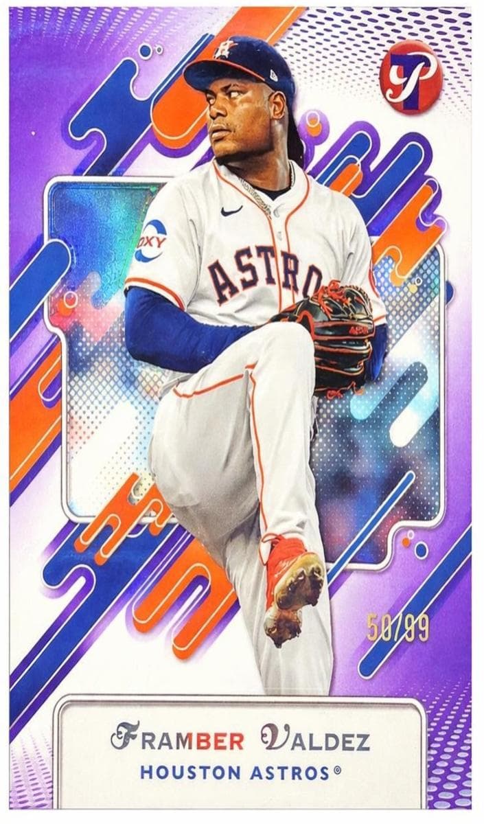Framber Valdez 2025 topps Topps Pristine