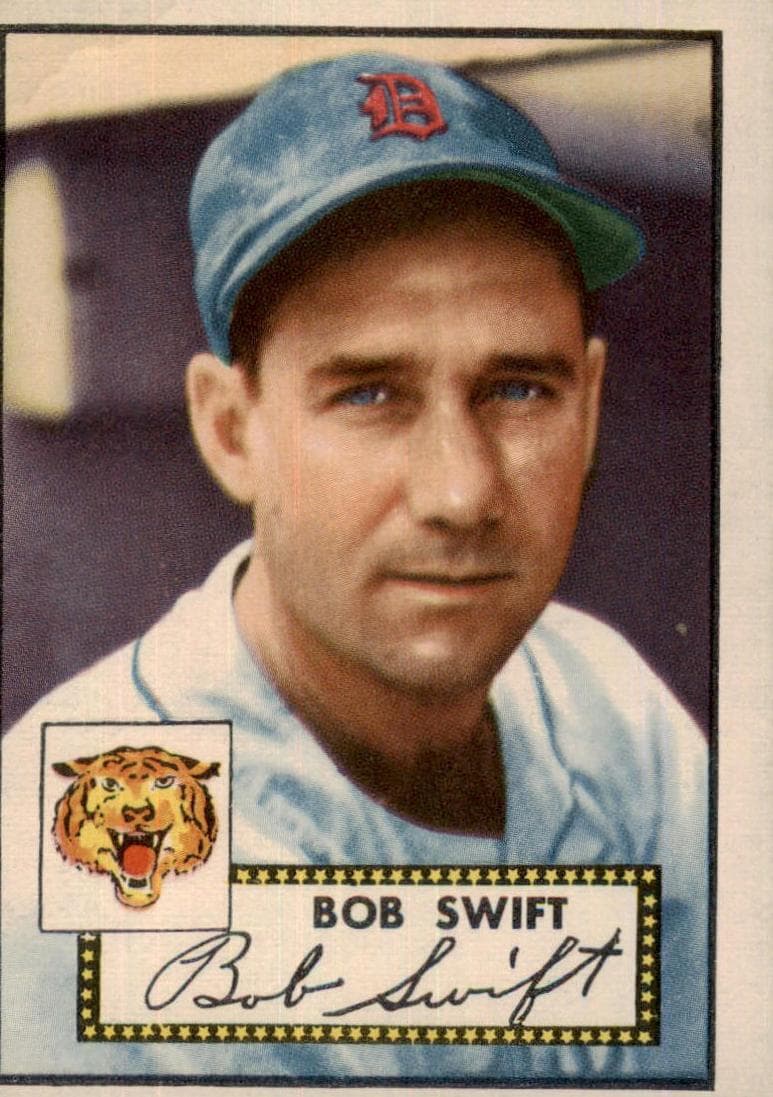 Bob Swift 1952 topps Topps