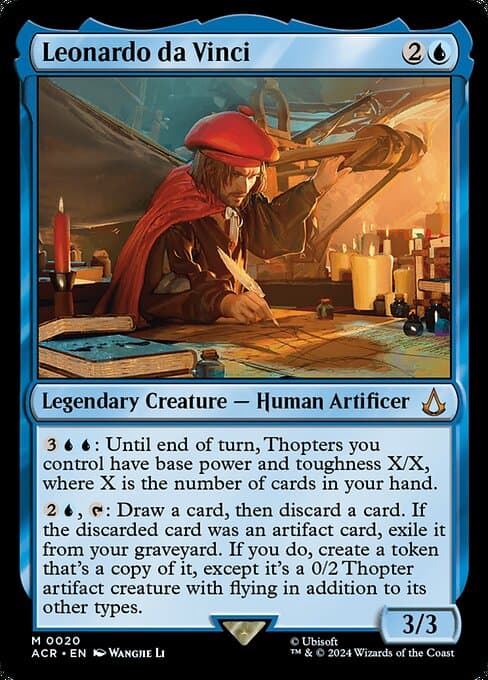 Leonardo da Vinci 2024 Magic: The Gathering